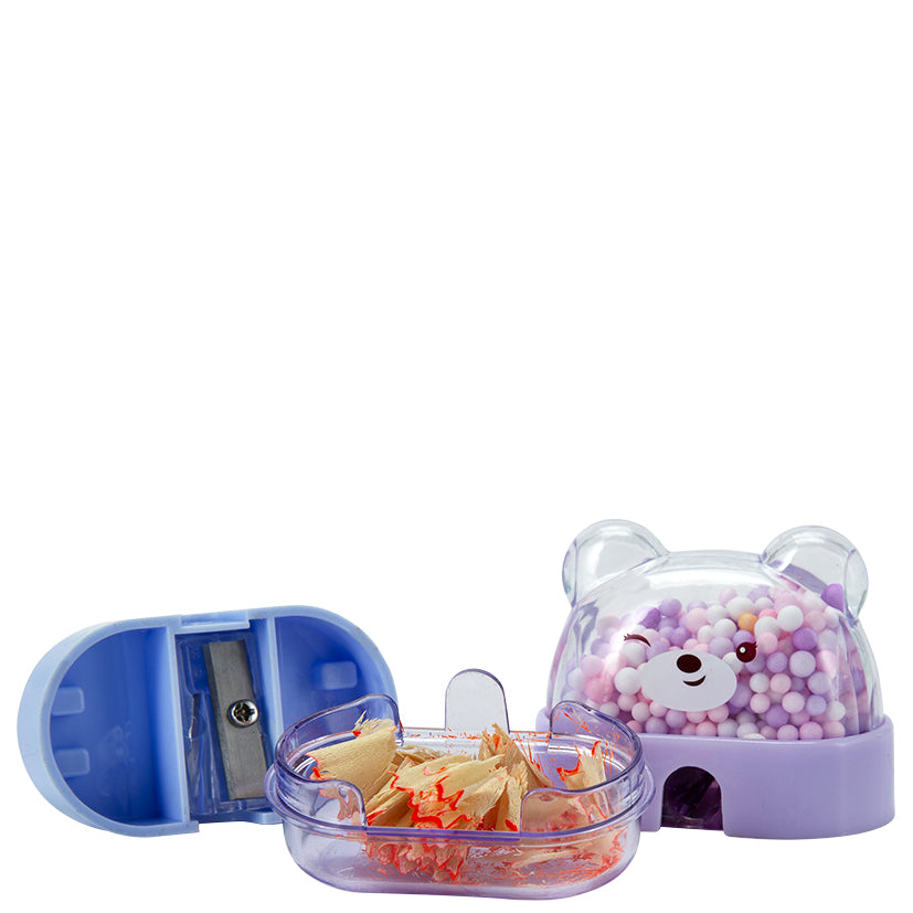 1 Hole Bear Sharpener - Blue