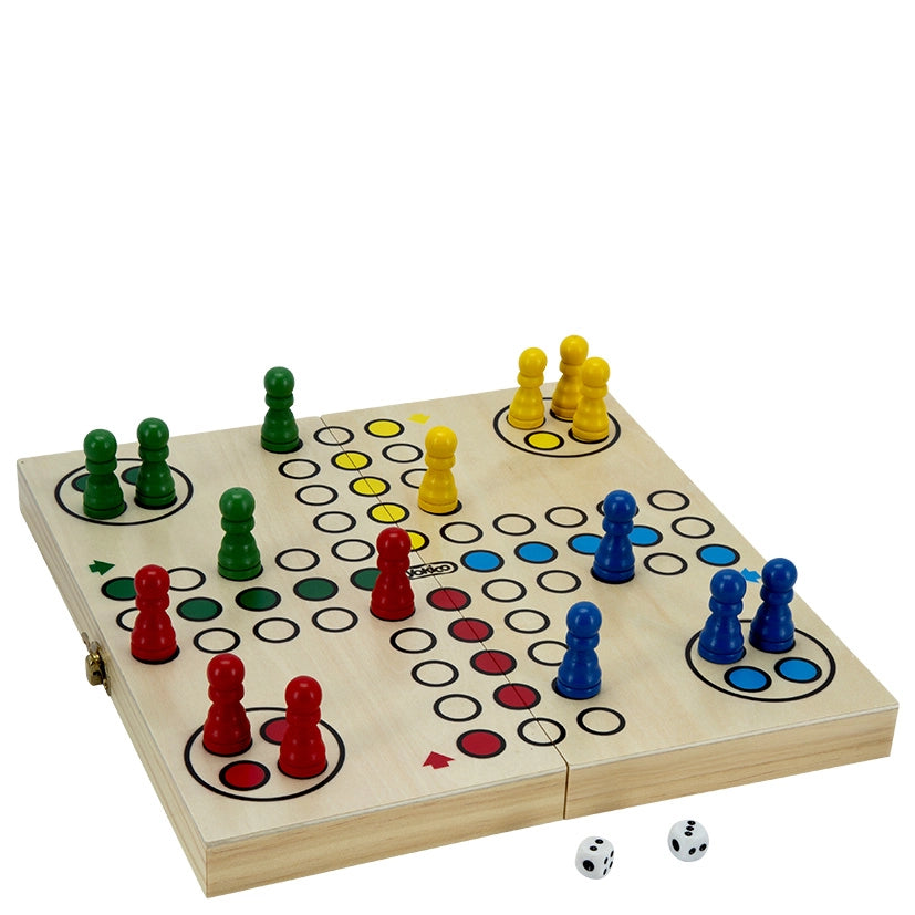 Wooden Ludo