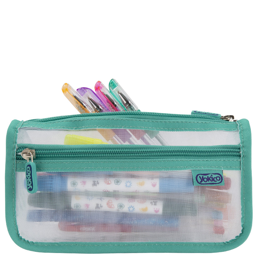 Bowpeep Mesh 2 Zip Pencil Case