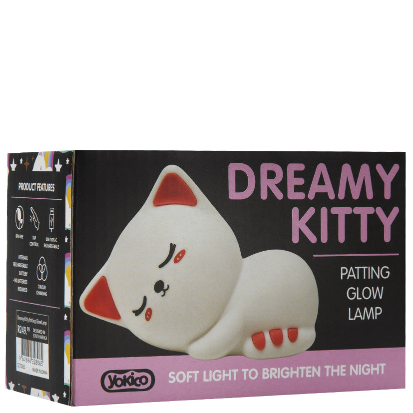 Dreamy Kitty Patting Glow Lamp