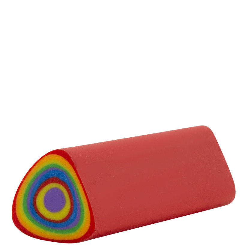 Rainbow Heart Extruded Eraser