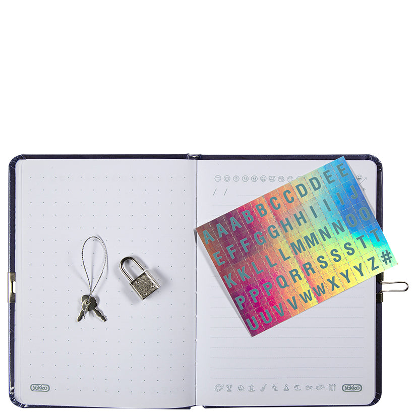 Swans DIY PU Lockable Journal