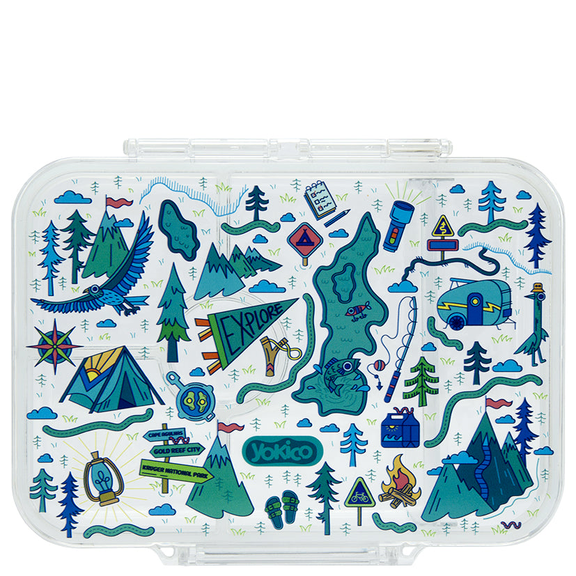 Yoki Explorers Clear Bento Box