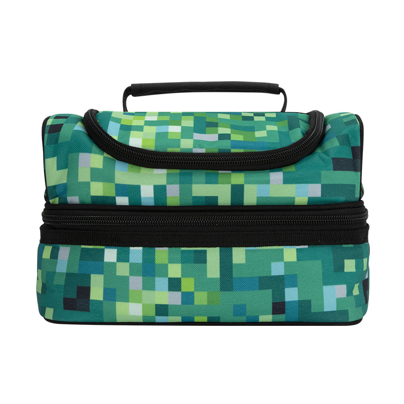 Pixel Build Double Lunchbox