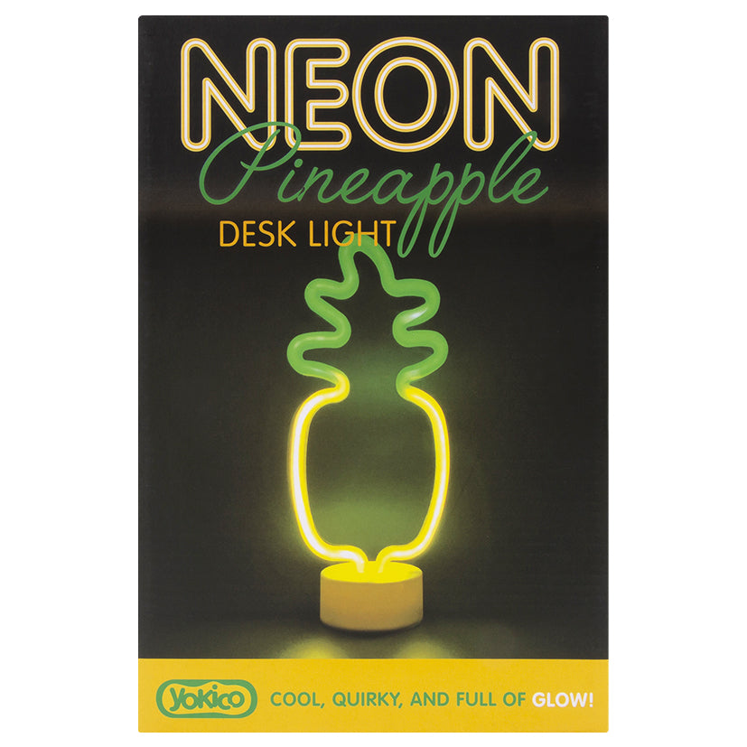 Neon Pineapple Desk Light