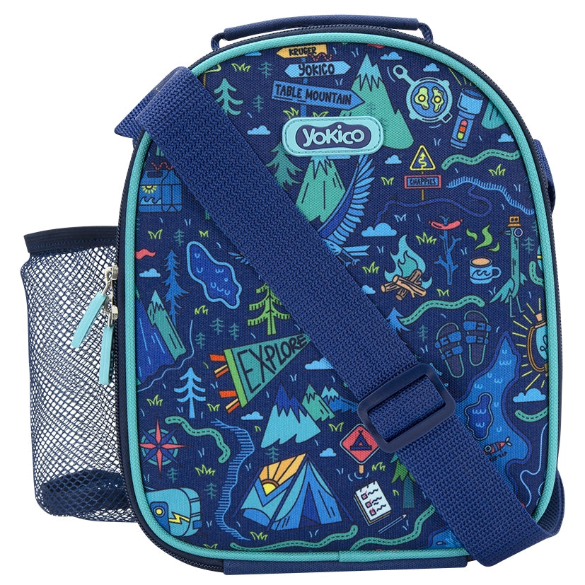 Blue Yoki Explorers Sling Lunchbox