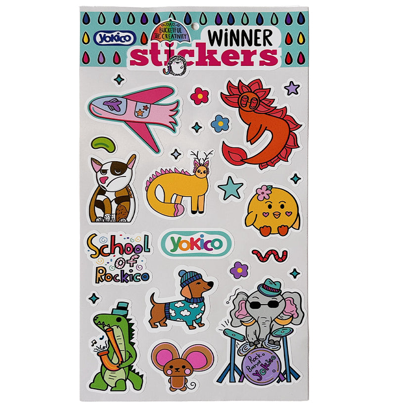 Winners 26 Sticker Pack