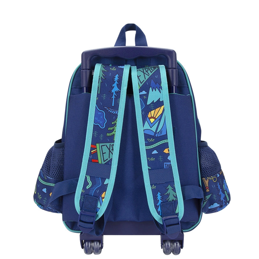 Blue Yoki Explorers Junior Trolley Backpack
