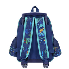 Load image into Gallery viewer, Blue Yoki Explorers Junior Trolley Backpack