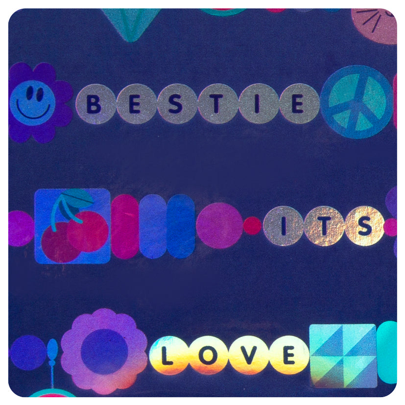 Purple Lucky Charm Press&Pop Pencil Case
