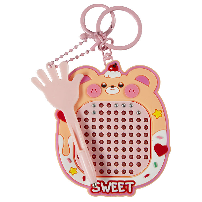Sweet Bear Fidget Keychain