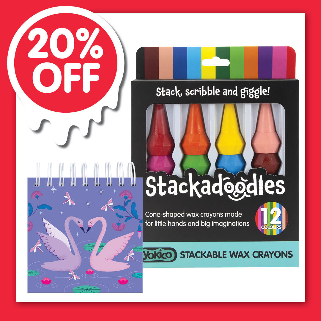 GP2603 - 20% - Purple Swans Fat Pad & Stackadoodles