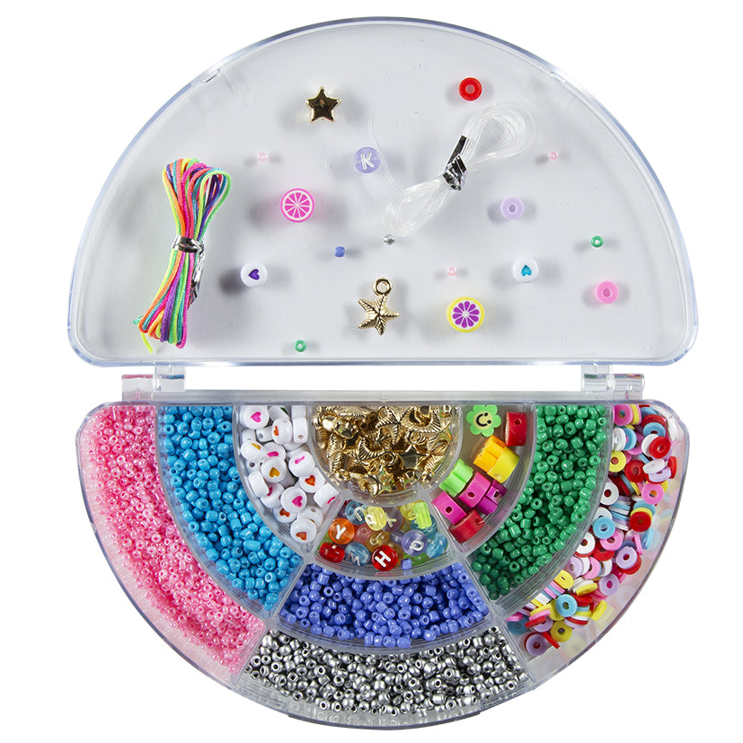Rainbow Charms DIY Bracelet Kit