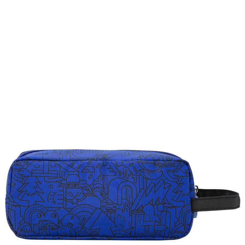 Blue Illi MashUp Carry All Pencil Case