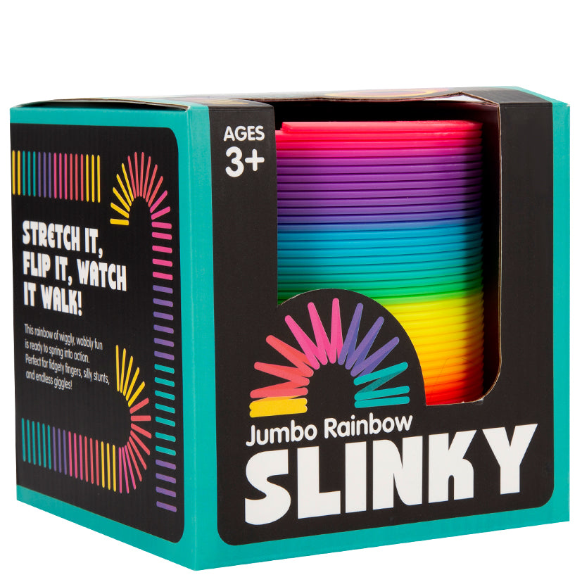 Jumbo Rainbow Slinky Springky