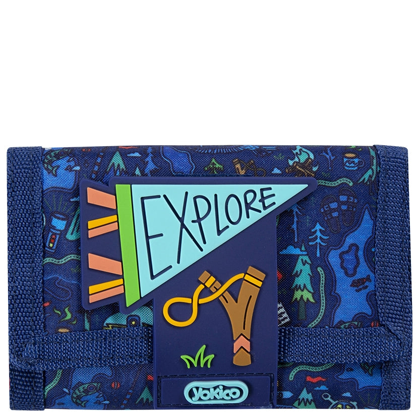 Blue Yoki Explorers Wallet