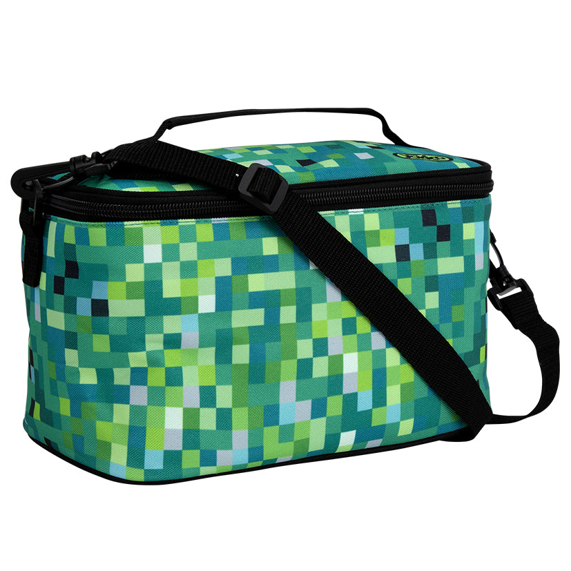 Pixel Build Toploader Lunchbox