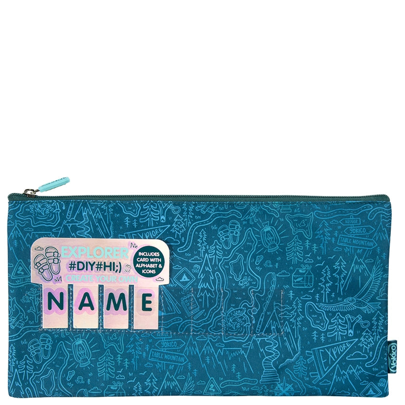 Green Yoki Explorers DIY HI Pencil Case