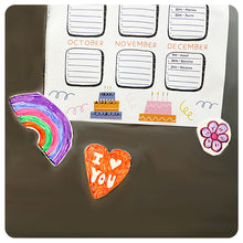 Load image into Gallery viewer, DIY Draw Your Own Magnets