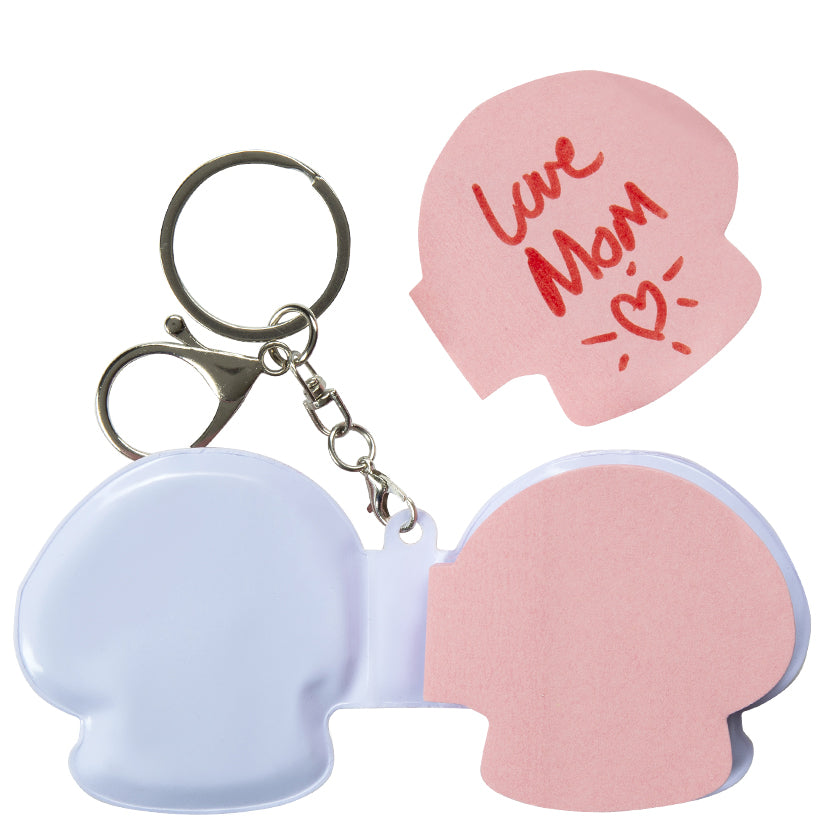 Puffy Mini Book Keychain