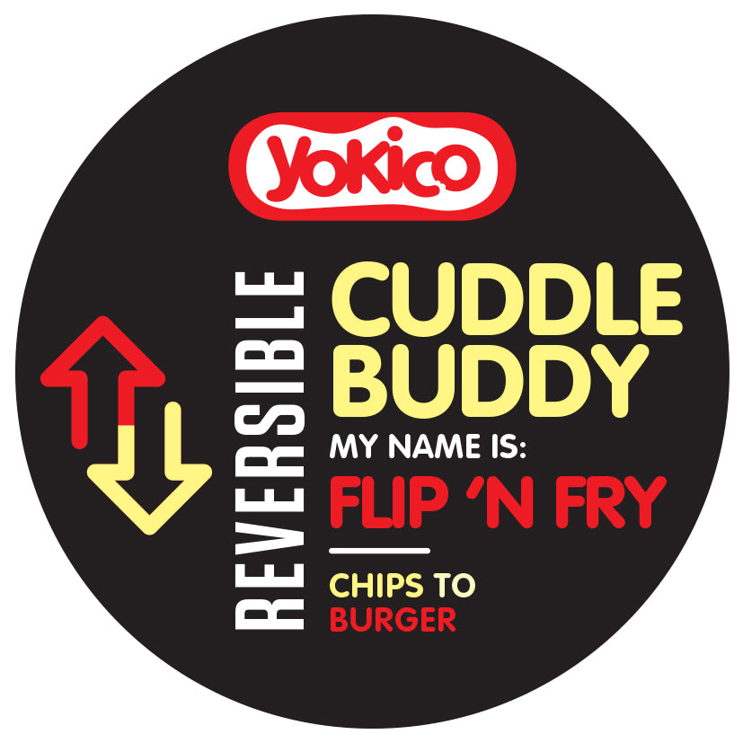 Flip 'n Fry Reversible Cuddle Buddy
