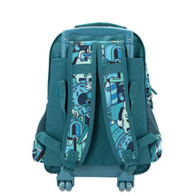 Load image into Gallery viewer, Green MashUp Trolley Backpack