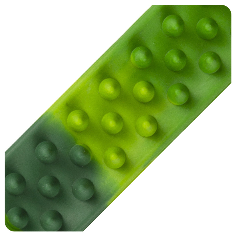 Green Spiky Slap Band