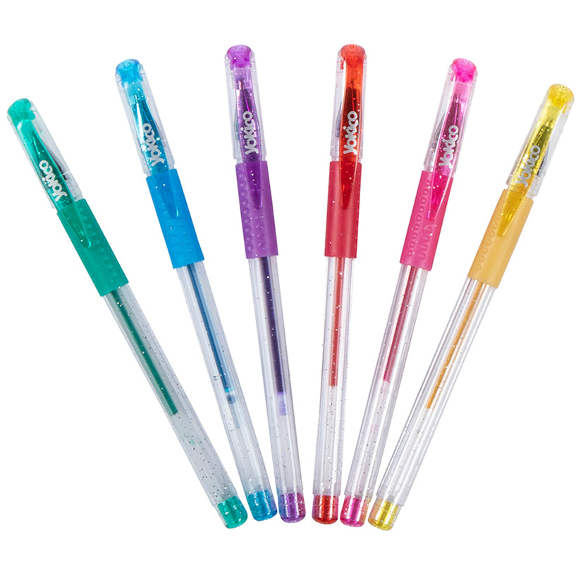 Scented Glitter Gel Pens (6 pack)