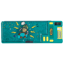Load image into Gallery viewer, Green Graffiti Games Press&amp;Pop Pencil Case
