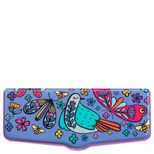 Load image into Gallery viewer, Purple Flutterby Press&amp;Pop Pencil Case
