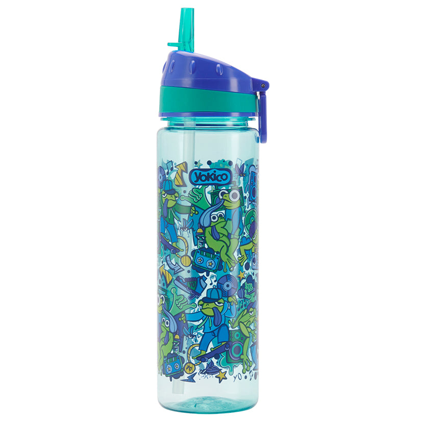 Hip Hop Frogs Water Bottle