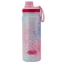 Load image into Gallery viewer, Pink Yomoji Dbl Wall Stainless Steel Bottle