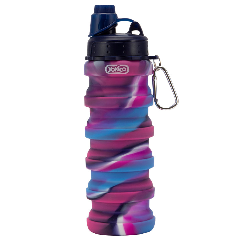 Purple Magical Midnight Foldable Silicone Bottle