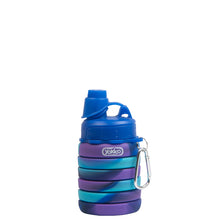 Load image into Gallery viewer, Blue Octo Adventure Foldable Silicone Bottle