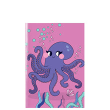 Load image into Gallery viewer, Pink Ocean Friends A6 Exercise Book