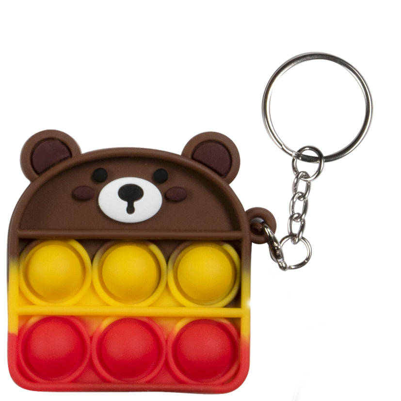 Character Poppit Keychain - Bear