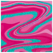 Load image into Gallery viewer, Pink Marley Swirl Press&amp;Pop Pencil Case
