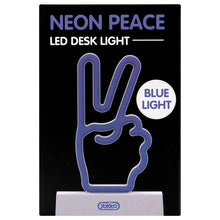 Load image into Gallery viewer, Neon Peace Desk Light
