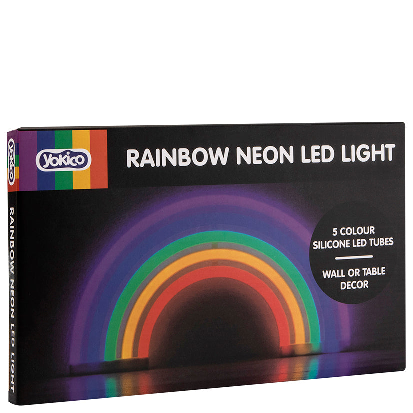 Neon Rainbow Wall Light