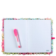 Load image into Gallery viewer, Leopard Fluffy Gel Pen Pocket Journal
