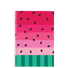 Load image into Gallery viewer, Watermelon A5 Spiral Notebook
