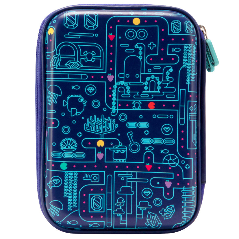 Treasure Quest Dbl Hardshell Pencil Case – Yokico