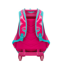 Load image into Gallery viewer, Pink Marley Swirl Removable Trolley Backpack
