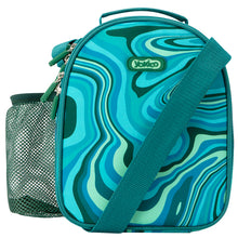 Load image into Gallery viewer, Green Marley Swirl Sling Lunchbox
