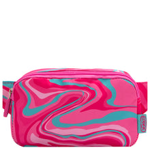 Load image into Gallery viewer, Pink Marley Swirl Travel Pouch
