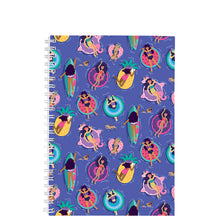 Load image into Gallery viewer, Summer Fun A5 Spiral Notebook
