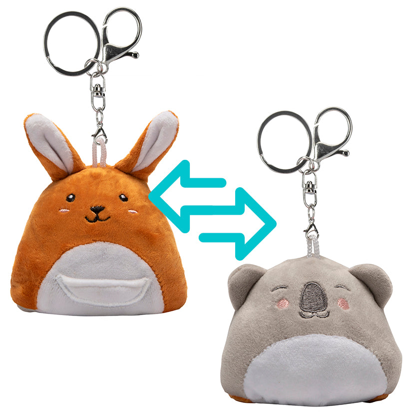 Reversible Plushie Keychain - Koala