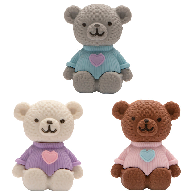 Love Bear Pencil Topper Eraser