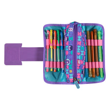 Load image into Gallery viewer, Purple Creators Fold Over Pencil Case
