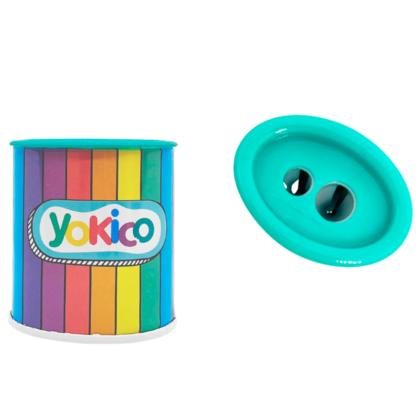 Rainbow 2 Hole Tin Sharpener